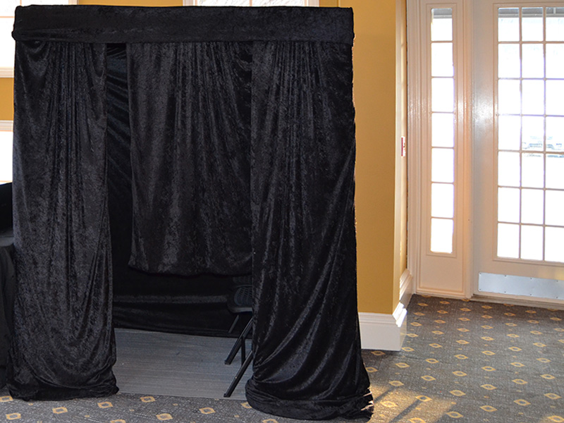 Photobooth Setup Example in Venue